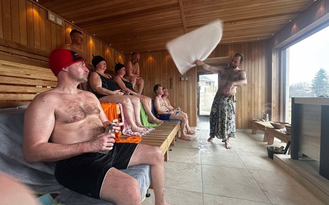 Saunagus arrangementer